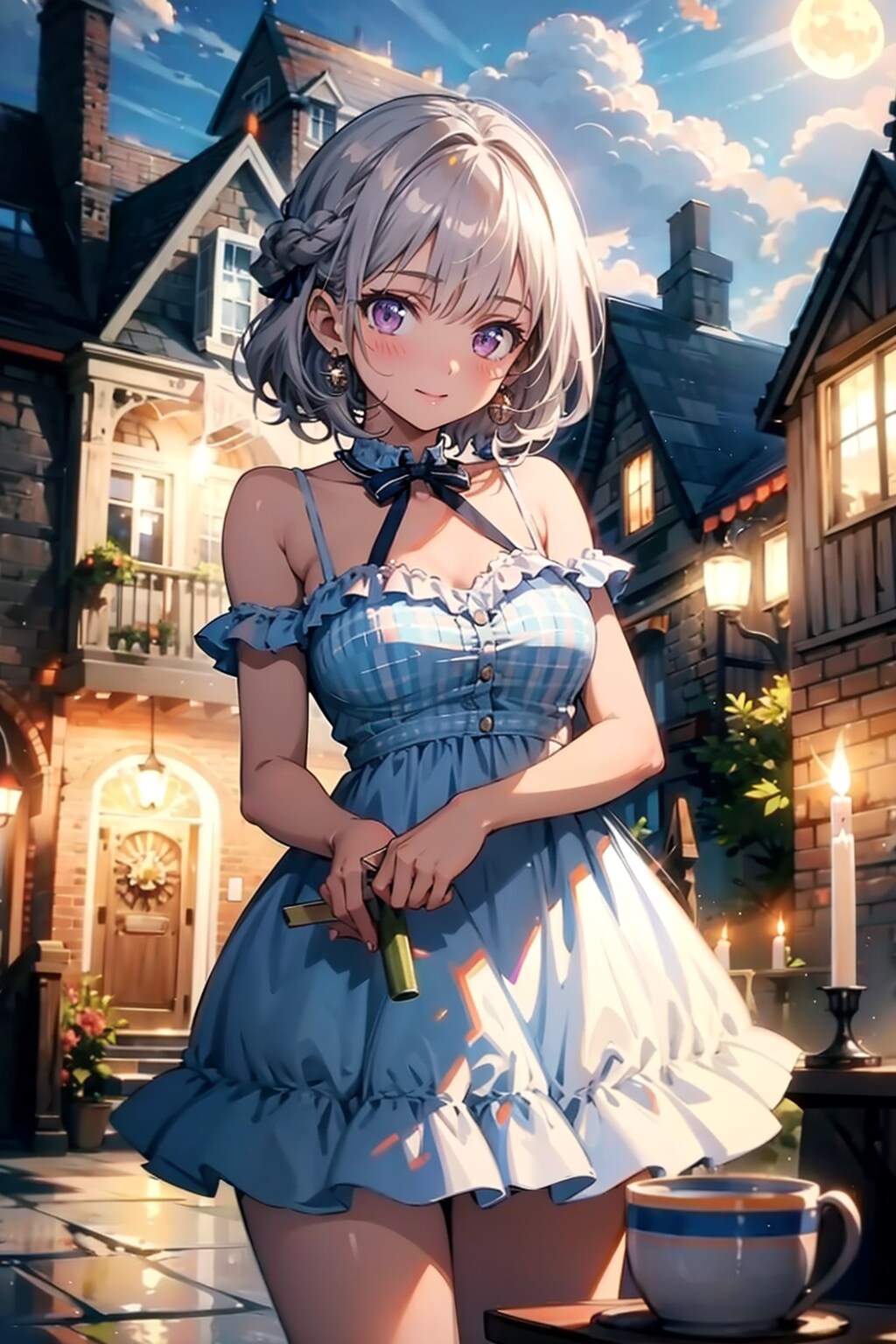 （５２８HQ）銀髪ちゃんミステリアルガール