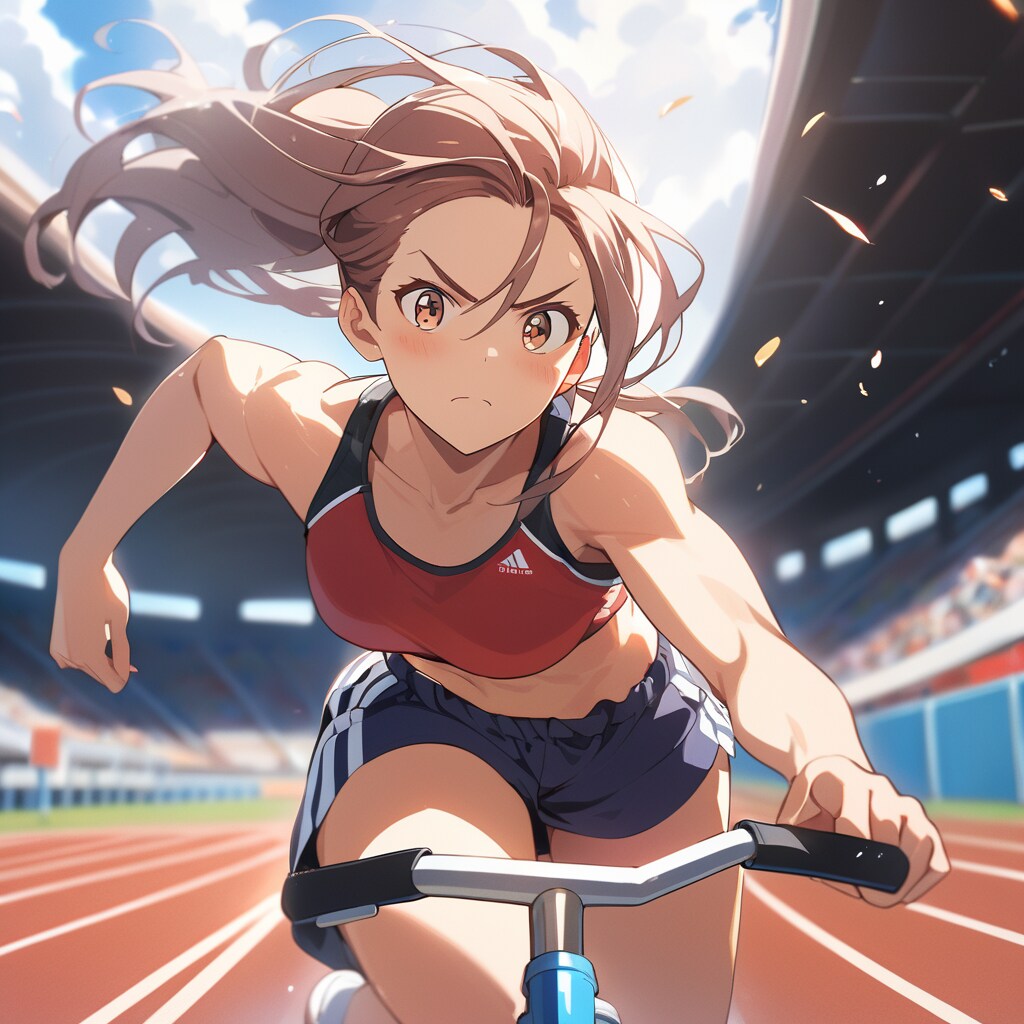 三輪車競走（失敗） | の人気AIイラスト・グラビア