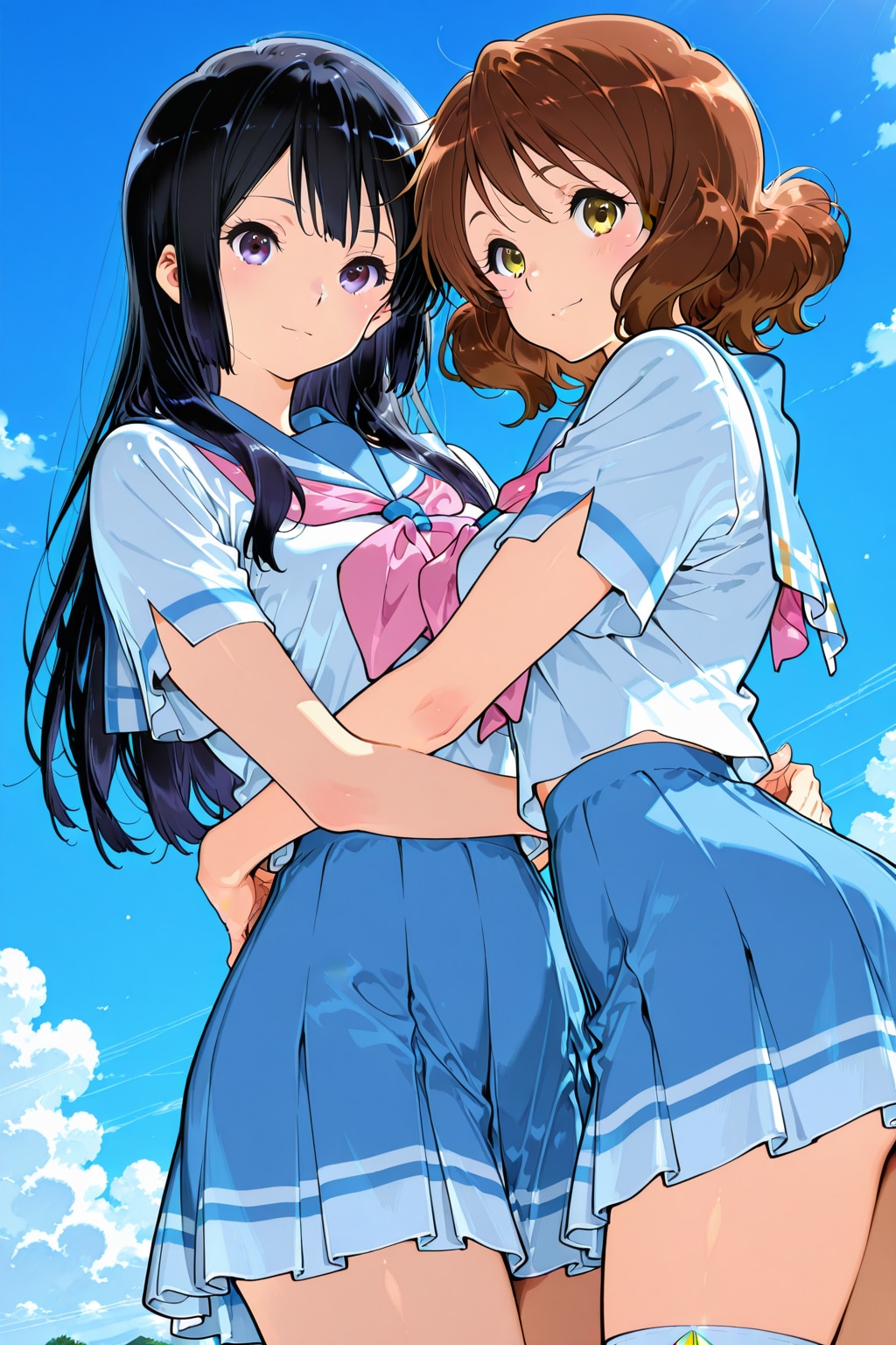 くみｘれいver.PHOENIX | の人気AIイラスト・グラビア