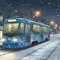 雪ミク電車 2枚目
