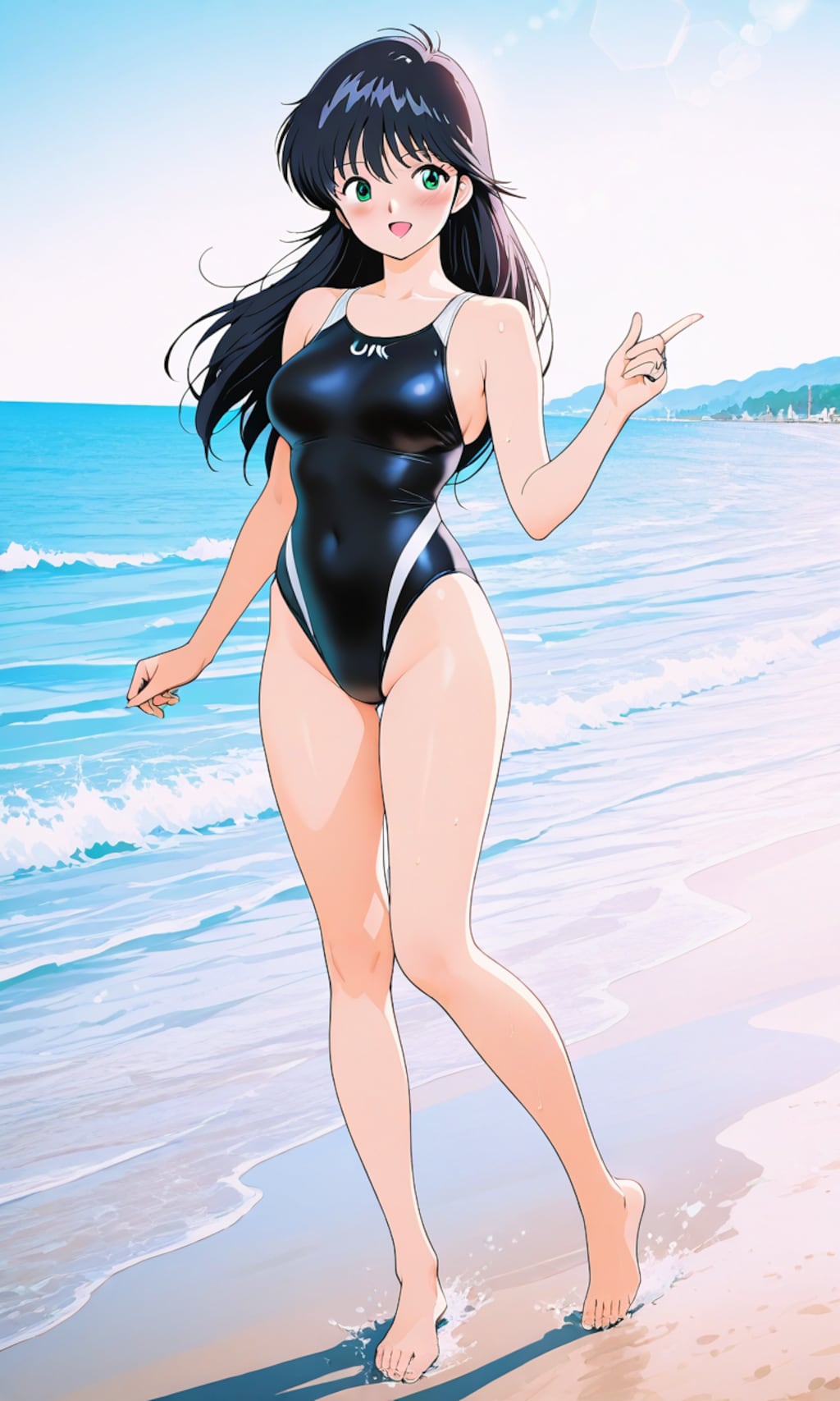 まどかさんの競泳水着姿