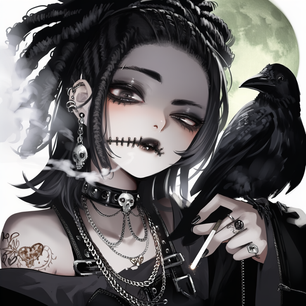 カラスと一緒に