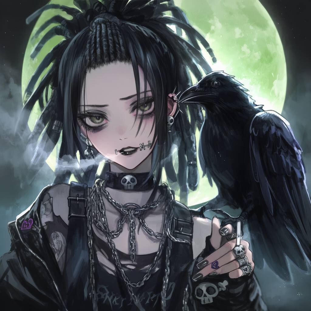 カラスと一緒に