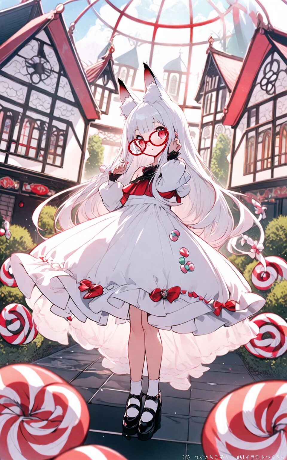 お菓子な雪音さん。