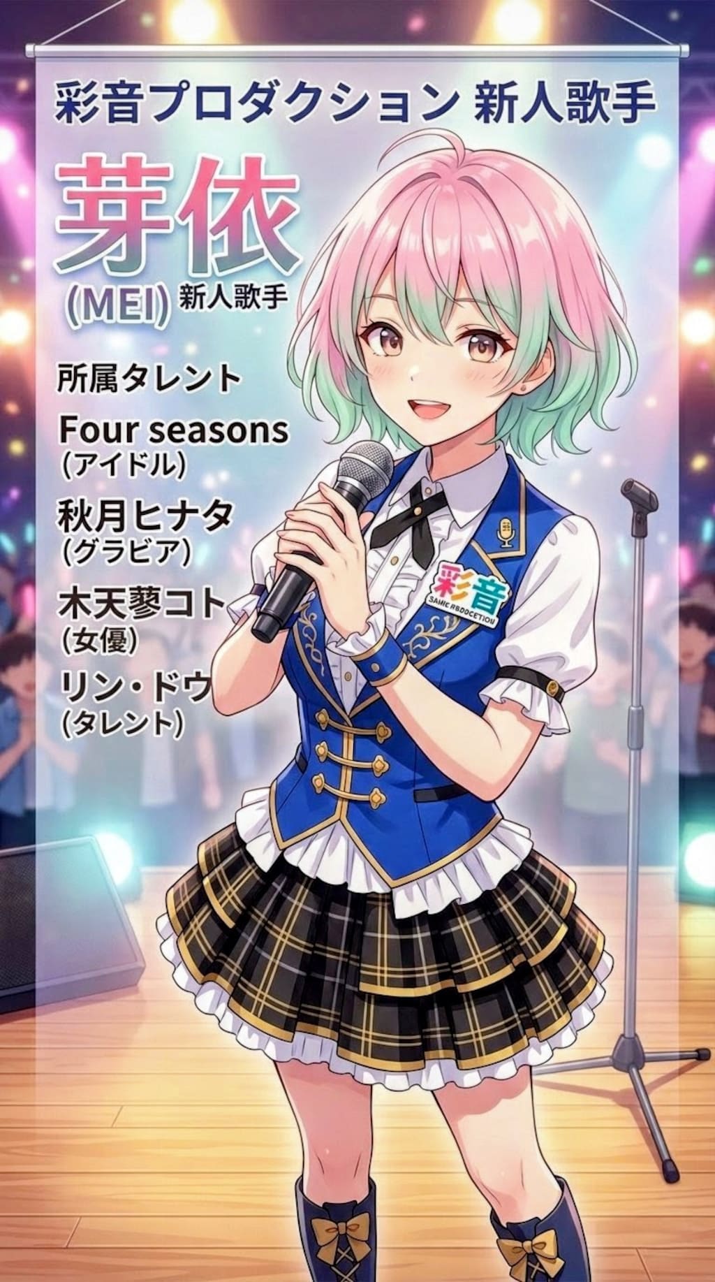 歌手「芽依(Mei)」紹介