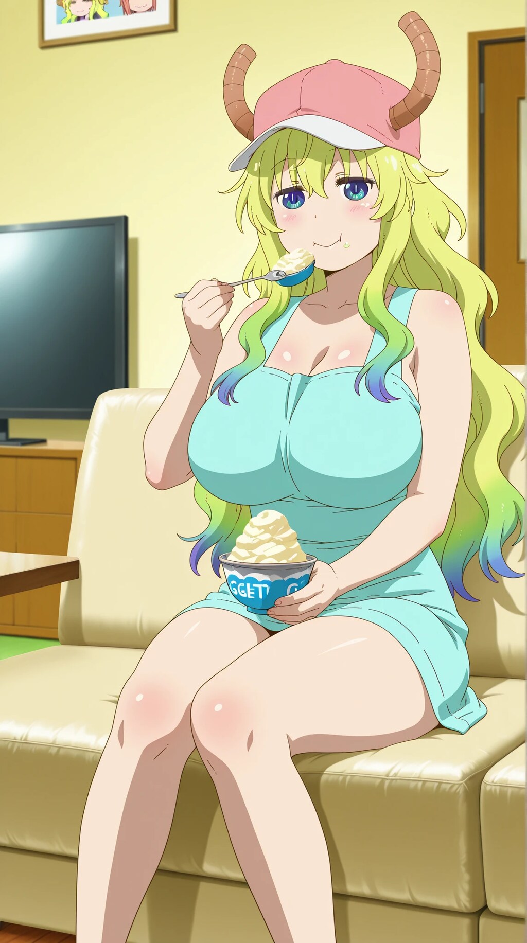 小林さんちのメイドラゴン「ルコア」🐲　ジェラート  🍨