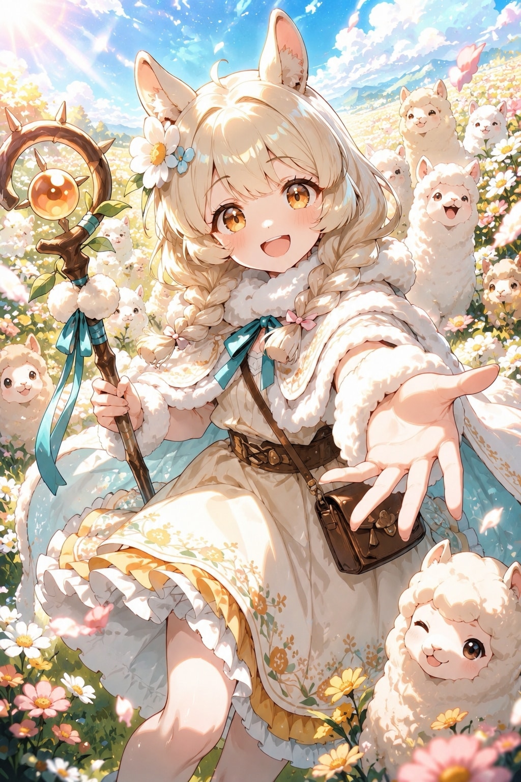 ちちぷいで1番ウケるアルパカちゃん