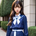 081　伝統的セーラー服に挑む 3枚目