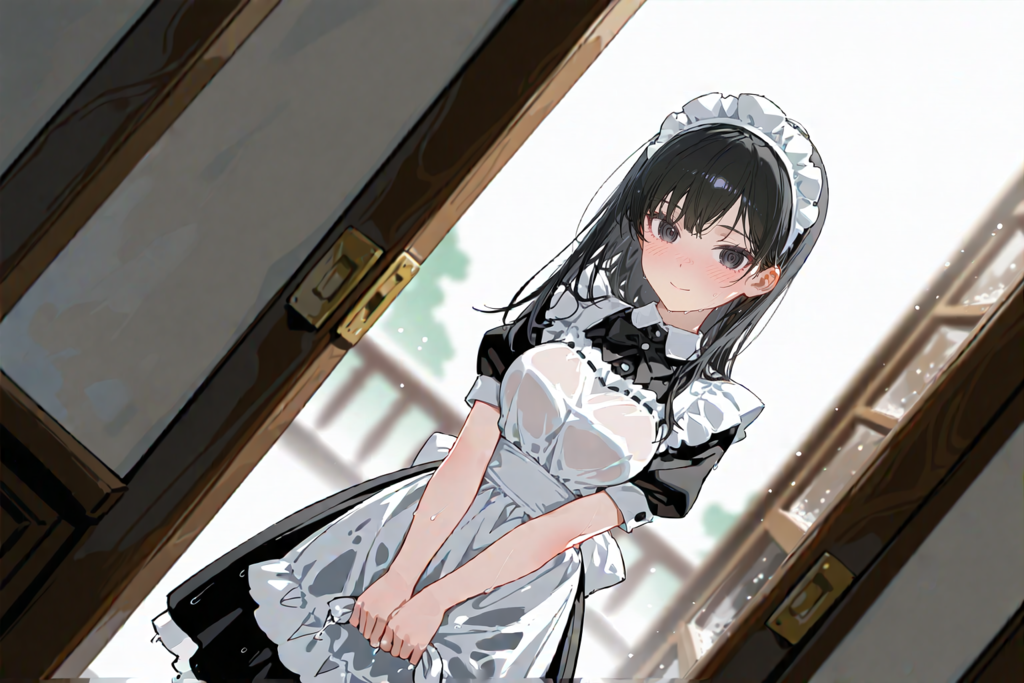 濡れ透けメイド