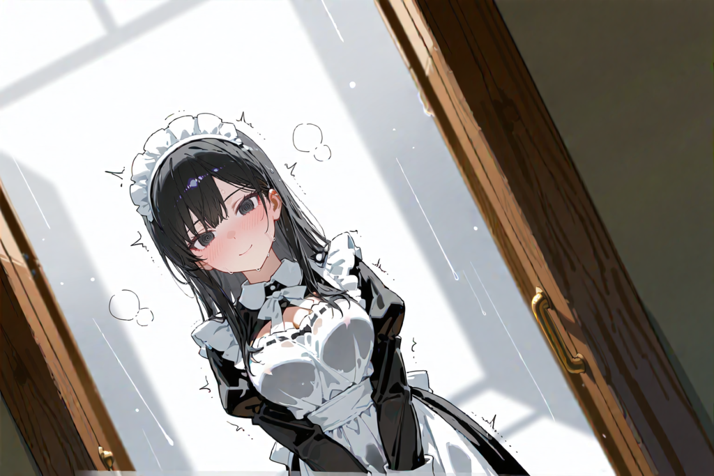 濡れ透けメイド