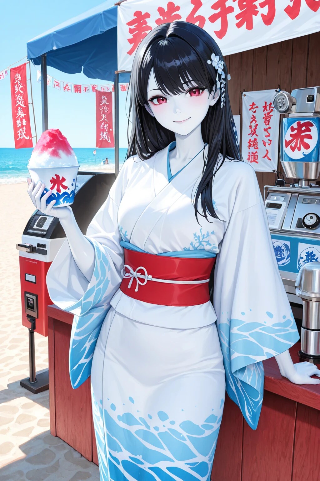 雪女のかき氷屋さん❄