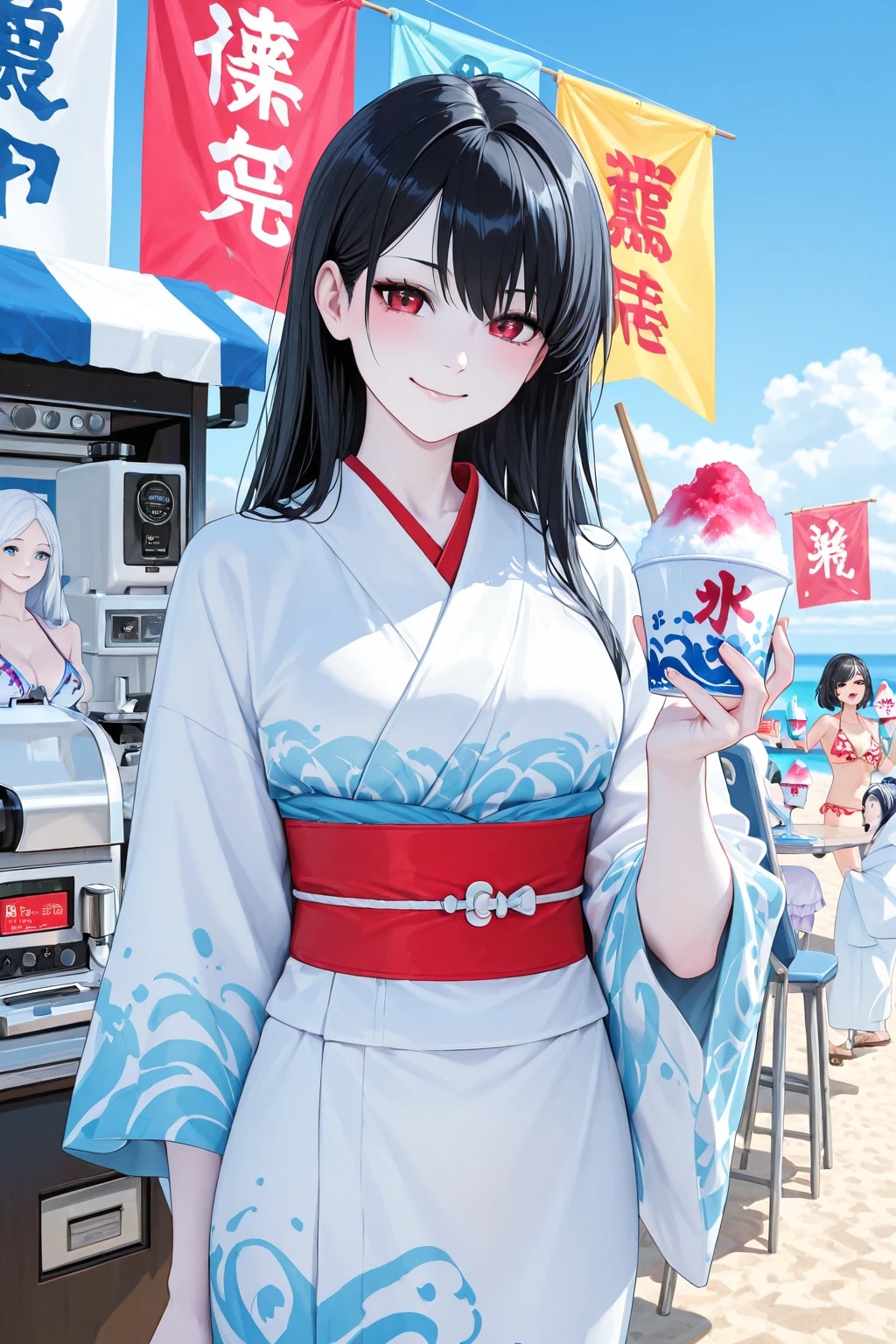 雪女のかき氷屋さん❄