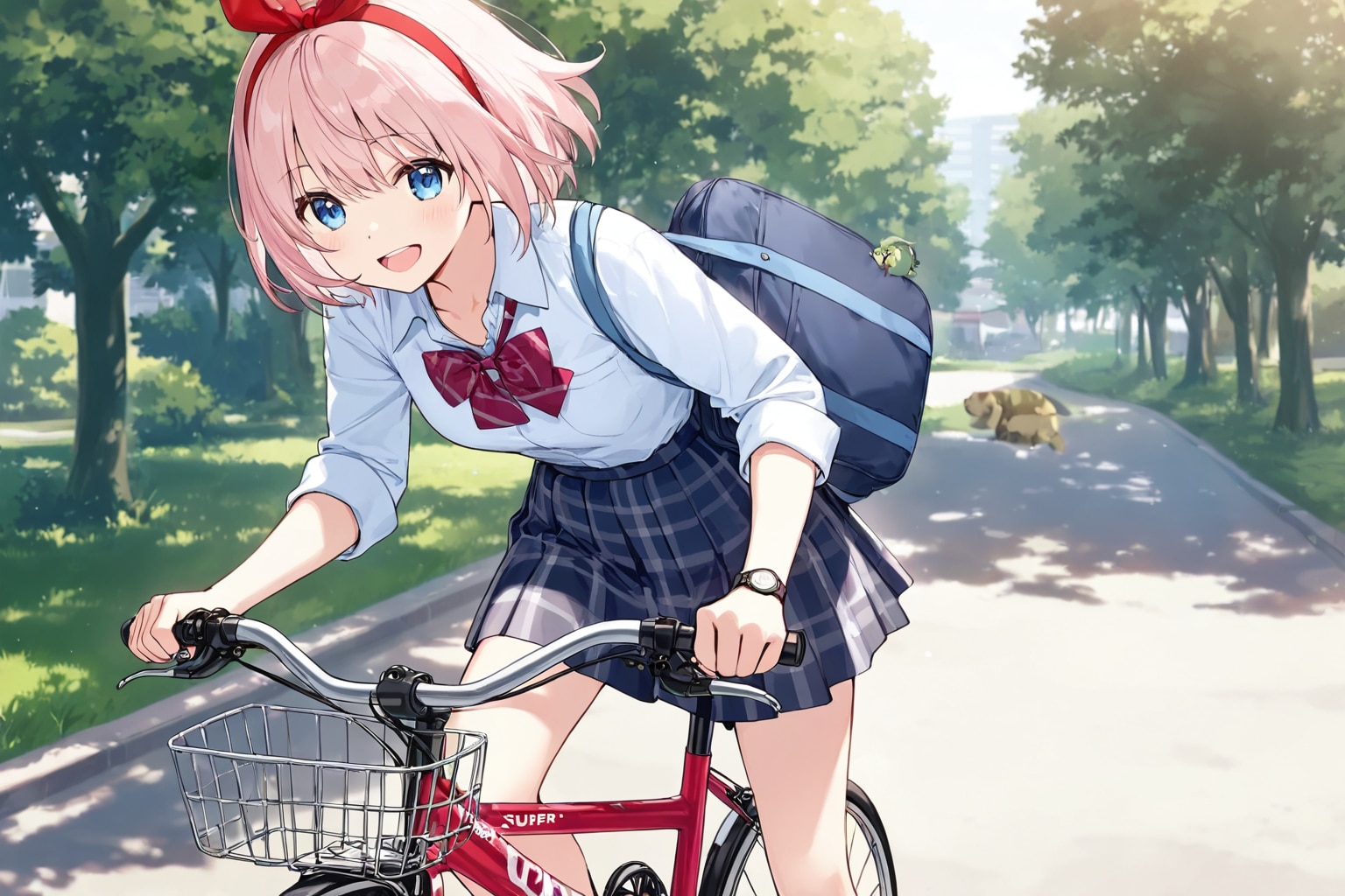 チャリで来た！ | の人気AIイラスト・グラビア