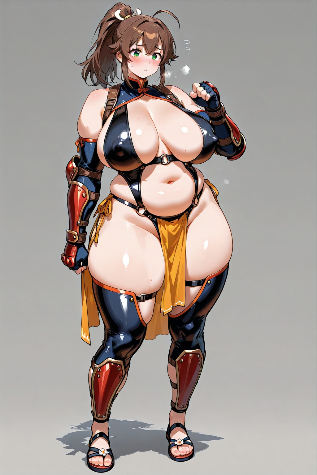 格闘家 全身立ち絵