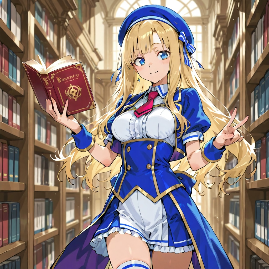 王立図書館の司書 | の人気AIイラスト・グラビア
