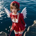 美少女さくらのセクシーな魔法！かわいいコスプレで魅了するカードキャプター 2枚目