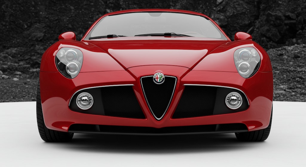 ドアップ アルファロメオ