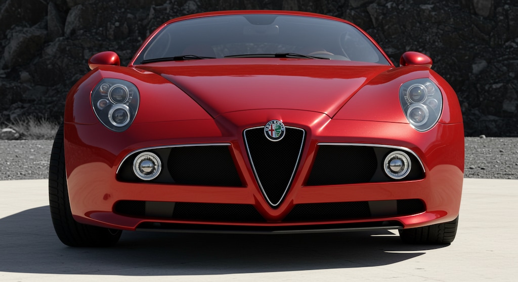 ドアップ アルファロメオ