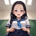 おでこちゃんの校内おしっこ3 11枚目