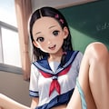 おでこちゃんの校内おしっこ3 4枚目