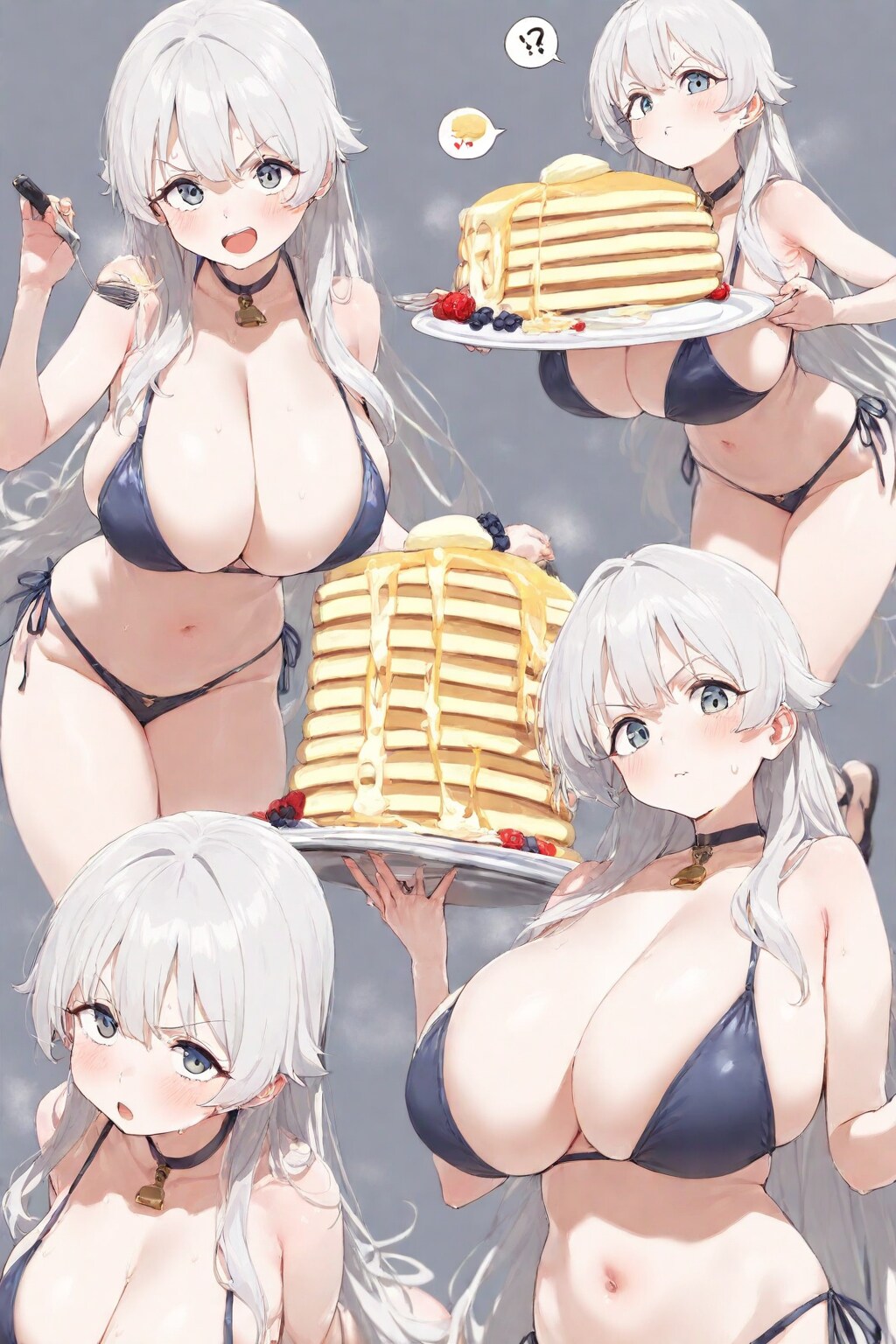 いつもどおりホットケーキ