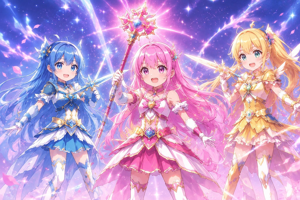 3色戦士✨