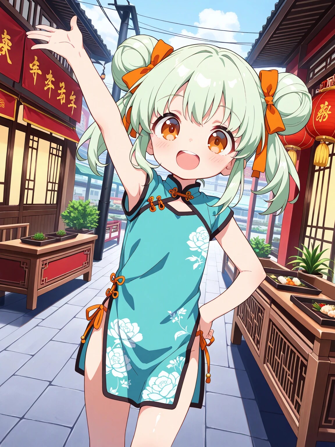 チャイナドレスのりおちゃん | の人気AIイラスト・グラビア
