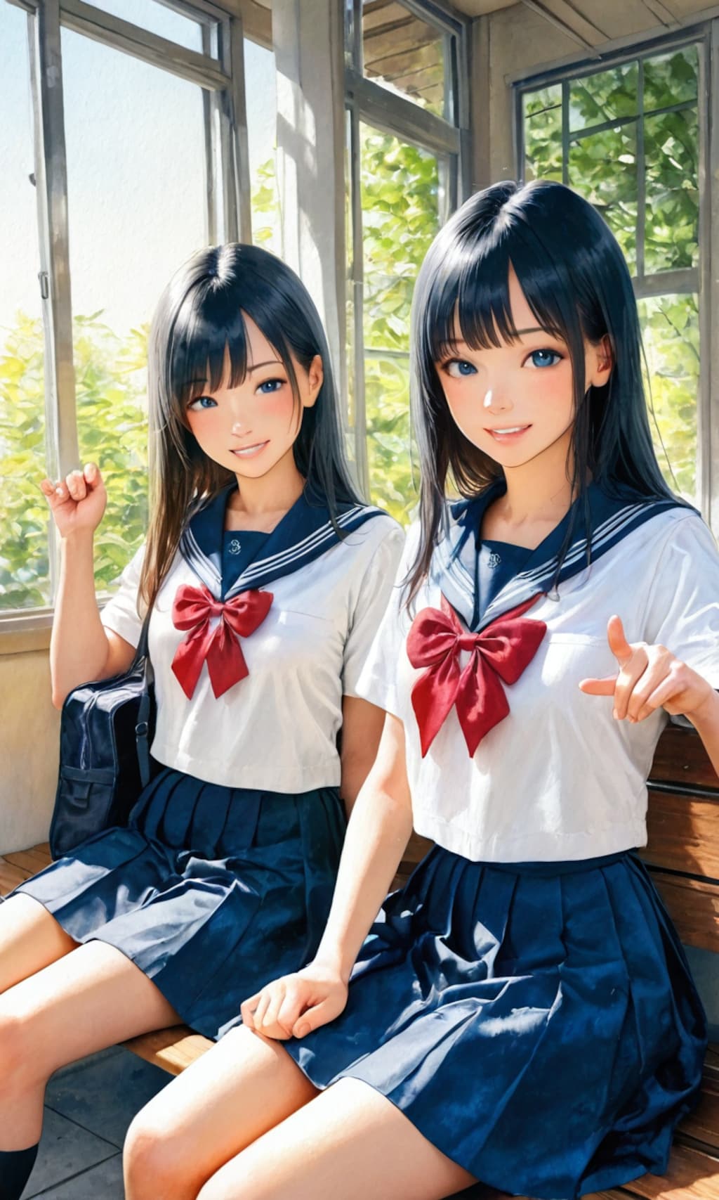 人を指差す行儀の悪い子