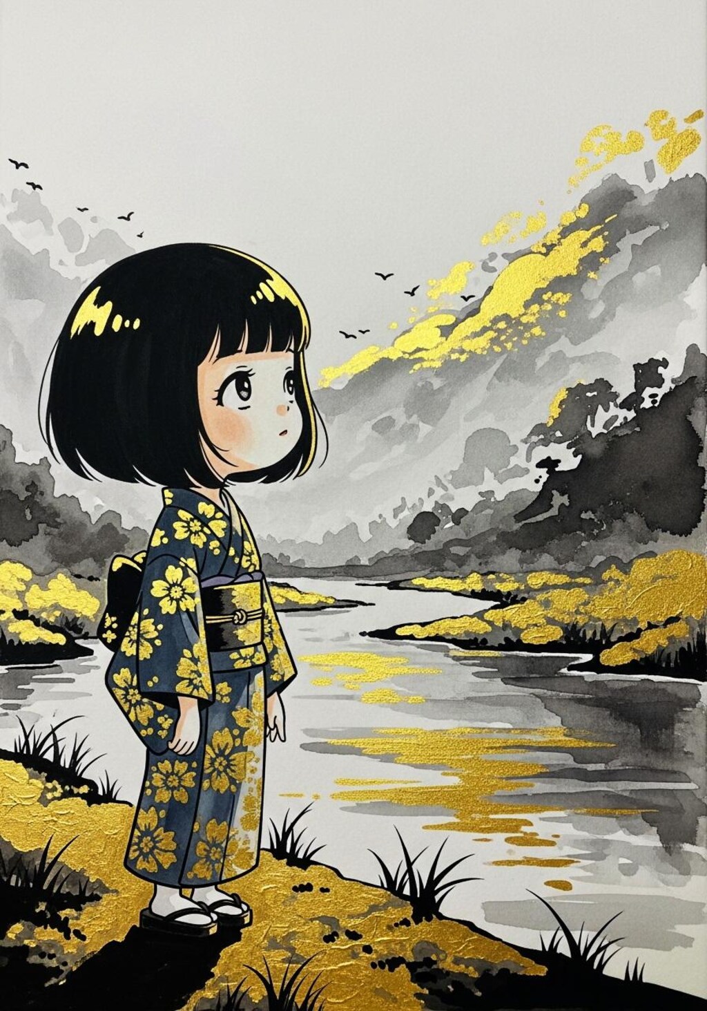 やさぐれ座敷童子ちゃん