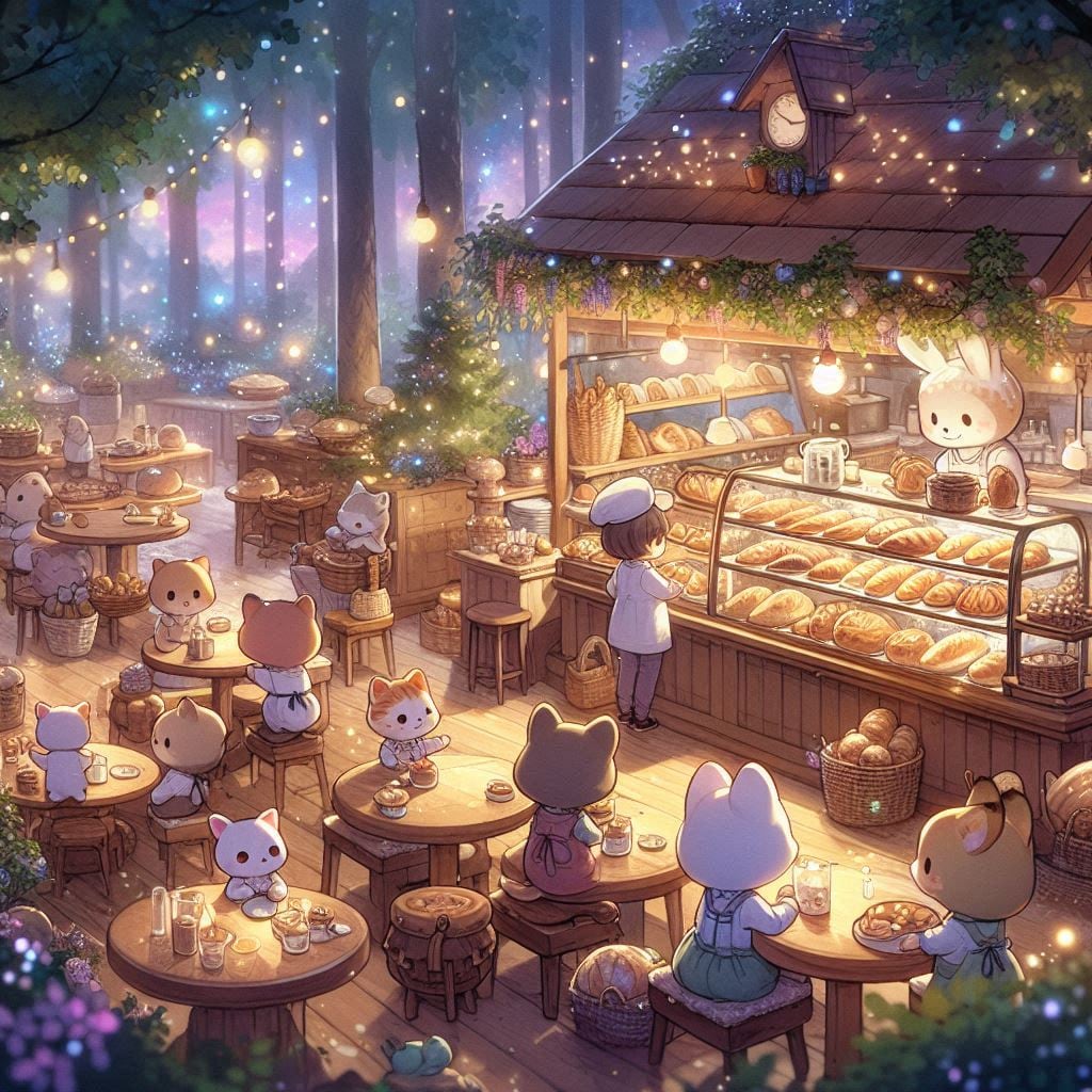 森の中のパン屋さん