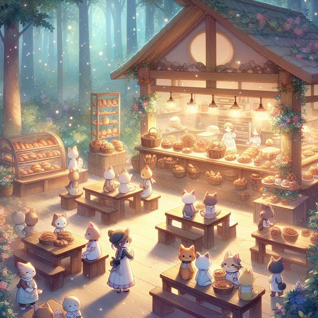 森の中のパン屋さん