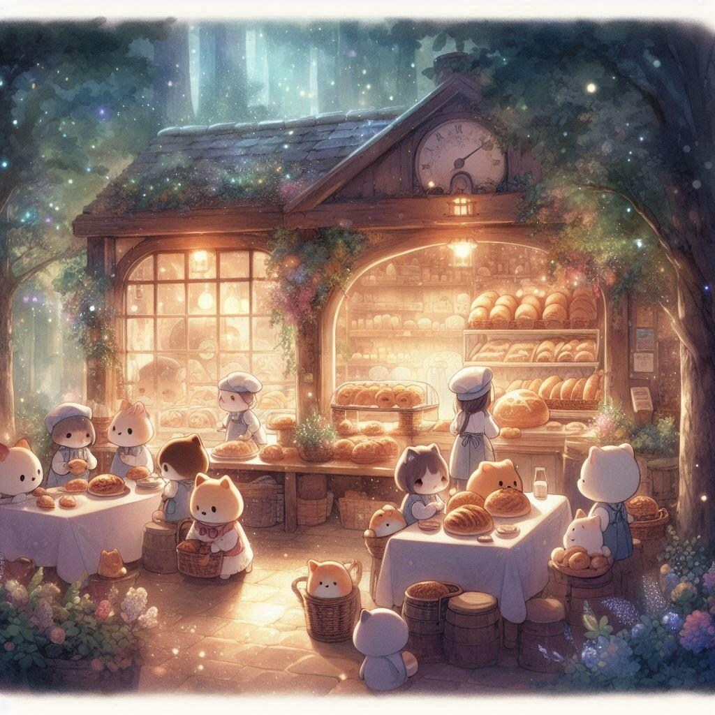 森の中のパン屋さん