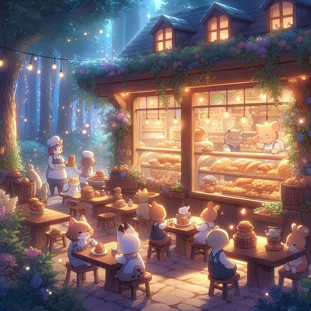 森の中のパン屋さん