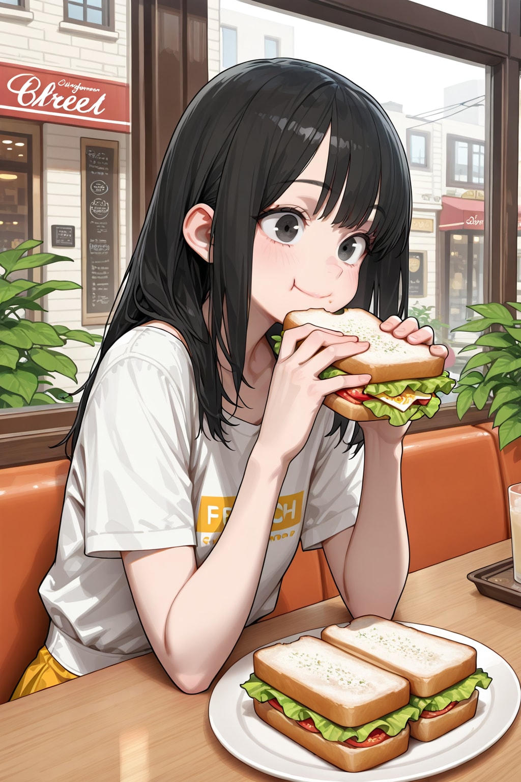 いい食べっぷり | の人気AIイラスト・グラビア