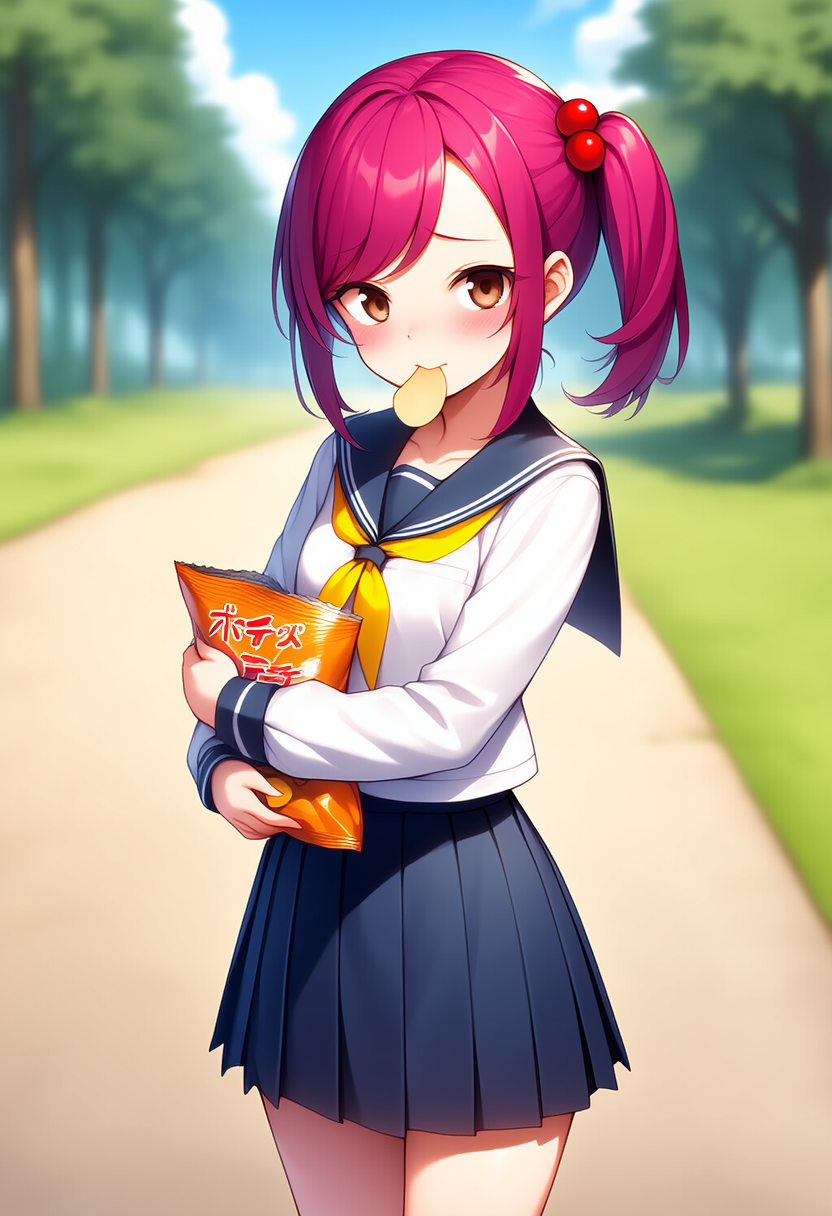 「ぽてち」で自然と連想しちゃう女の子