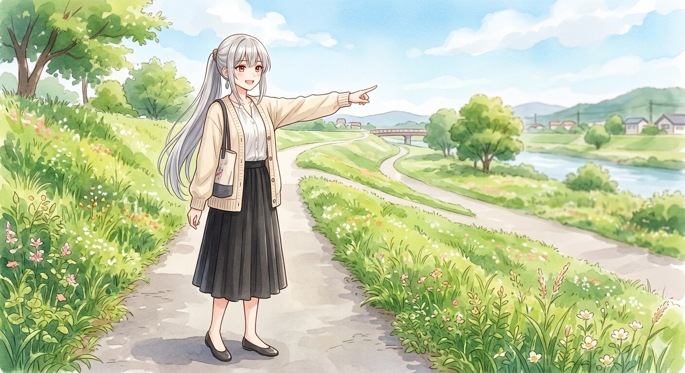 あっち行ってみようよ！