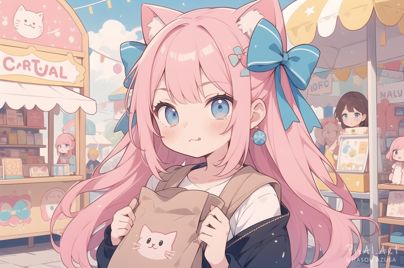 ねここねこランドでお買い物