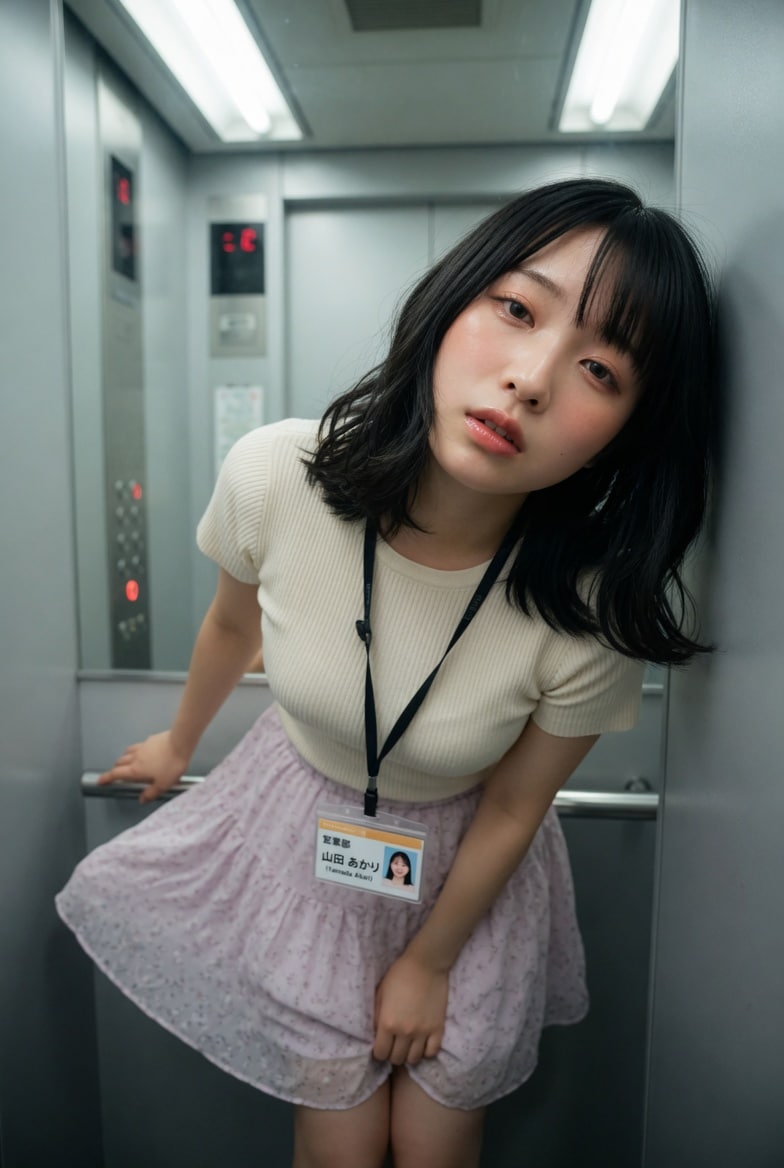 ムラムラするエレベーター