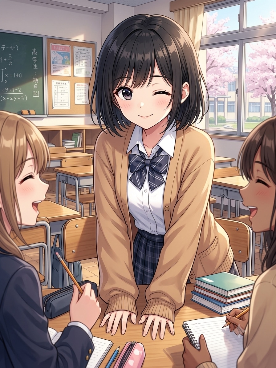 【アスカ】こっそりウインク | の人気AIイラスト・グラビア