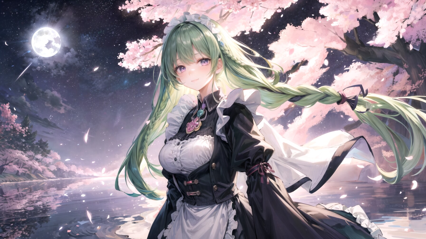 夜桜
