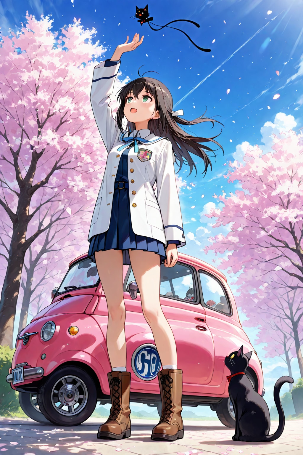 魔法の学校に入学したよ。