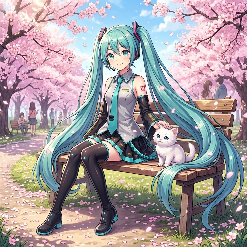 アニメスタイル 初音ミク