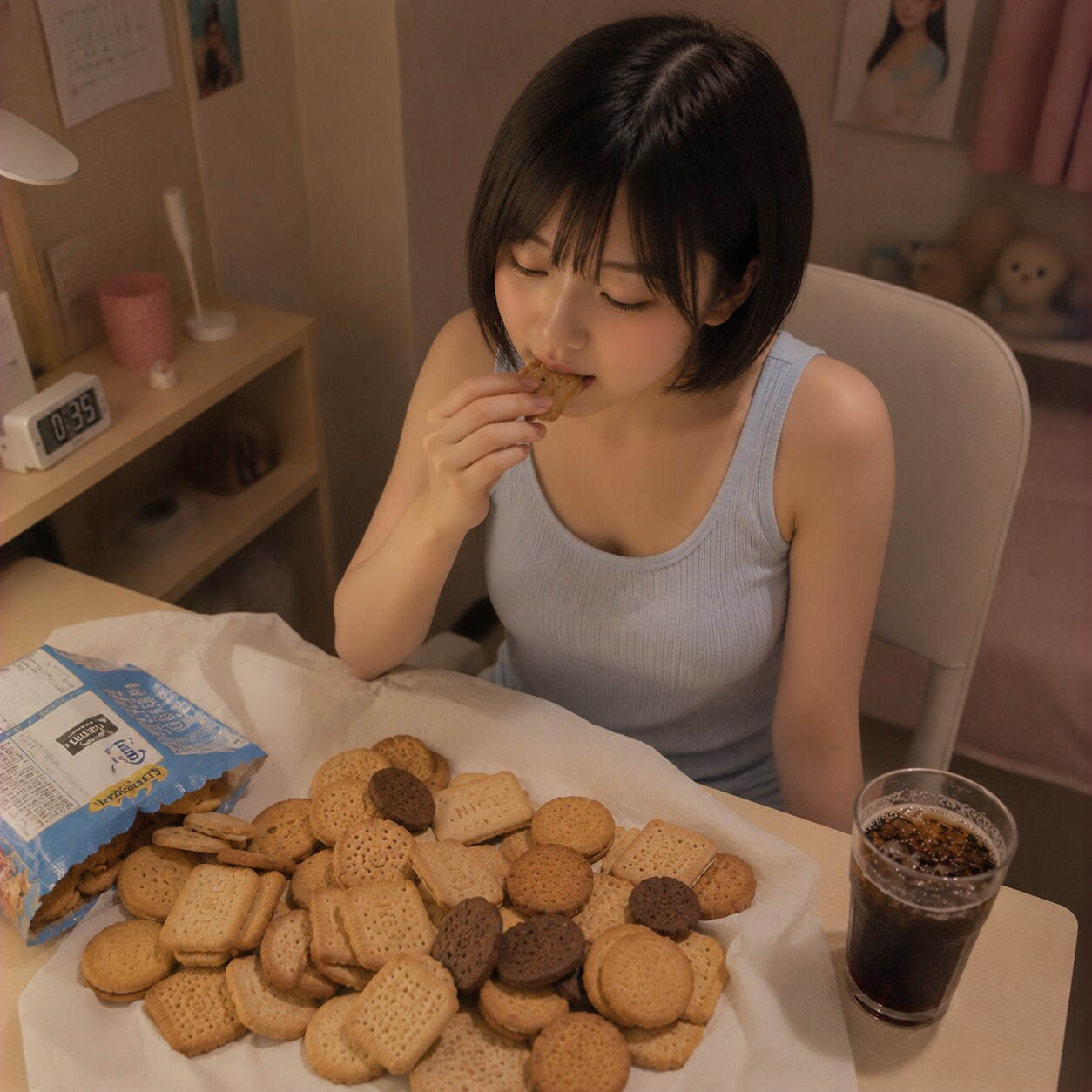 飯テロ～菓子テロ～ | の人気AIイラスト・グラビア