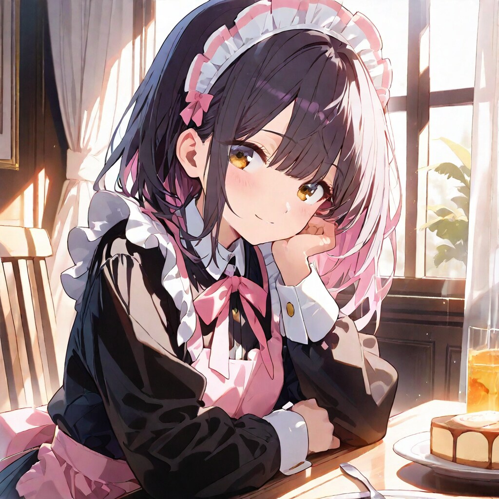 ピンクメイドさん