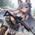 狼少女と銃　その１ 2枚目