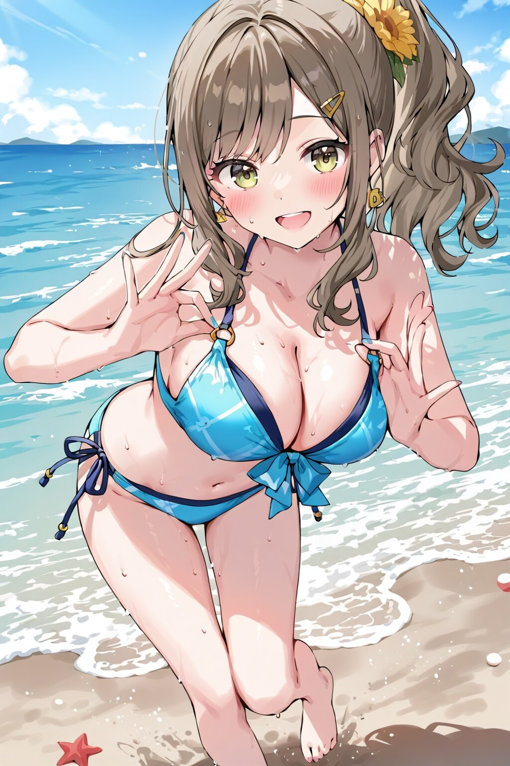 水着の彼女