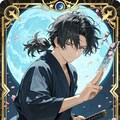 おしくらカード/剣：雪見清治郎、月下の剣士 5枚目