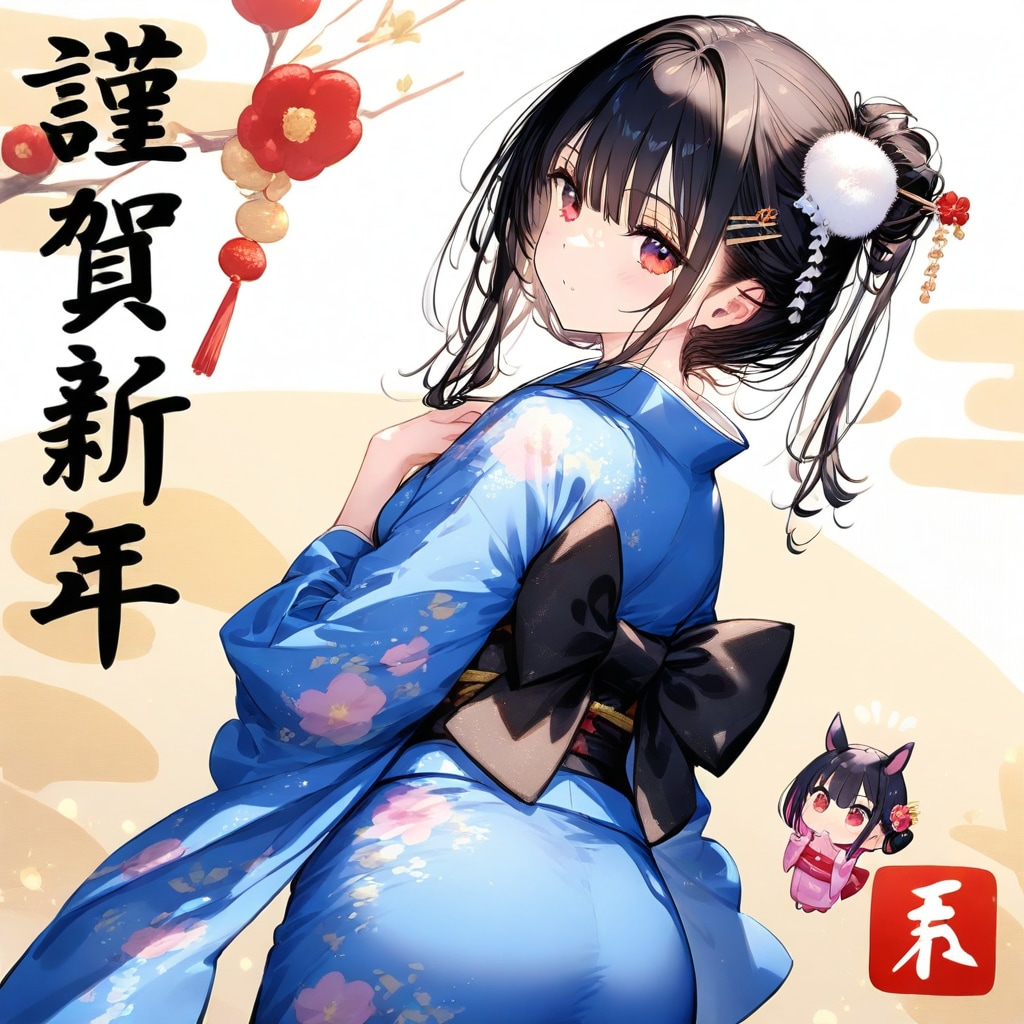 あけましておめでとうございます🌸 | の人気AIイラスト・グラビア