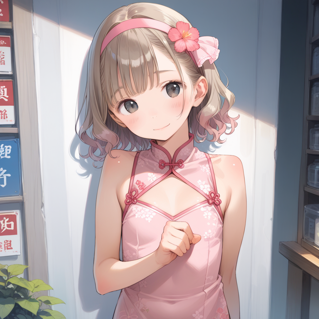 なずなのチャイナドレス