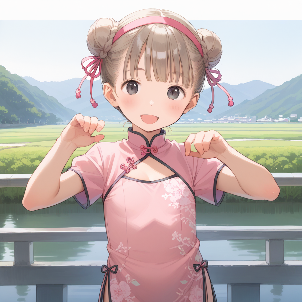 なずなのチャイナドレス